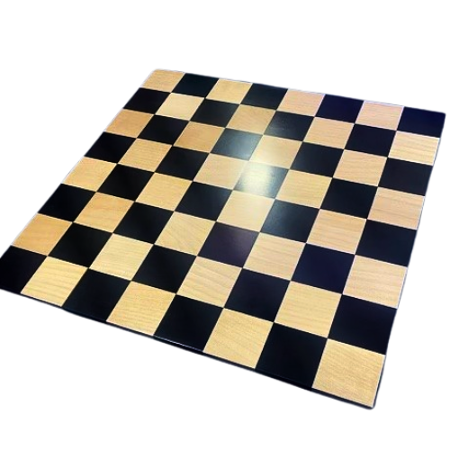 Bargain 2- Double Sided Flat Ebony Solid Wood Chess Board (XL)