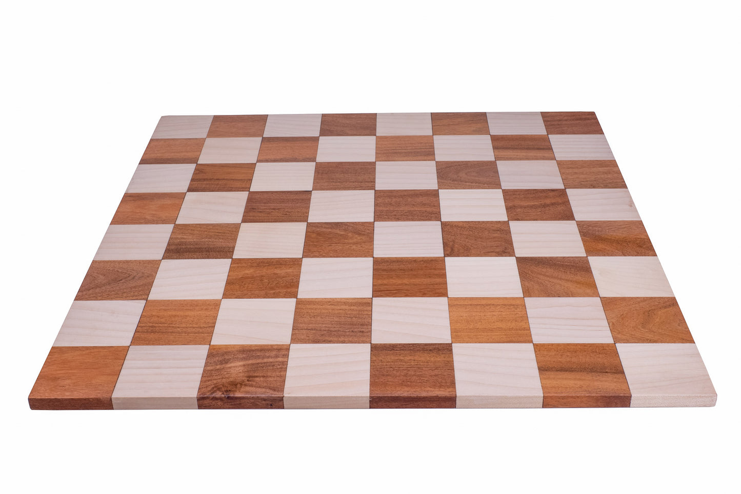 Double Sided Flat Acacia Solid Wood Chess Board (M)