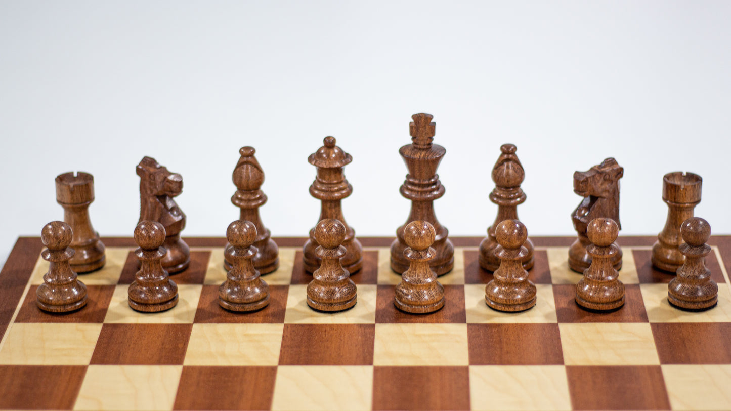 French Staunton Chess Pieces (3.25")