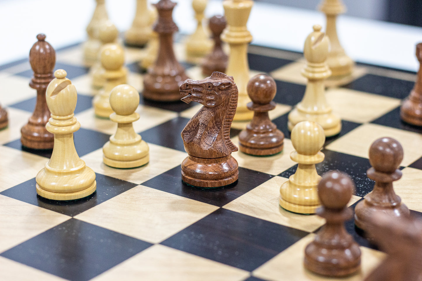 Executive Staunton Chess Pieces (3.75")