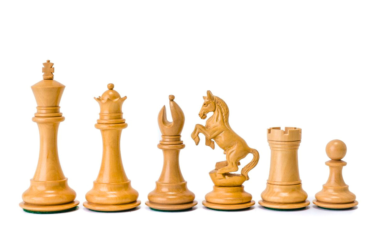 Alexander Staunton Chess Pieces (4.00")