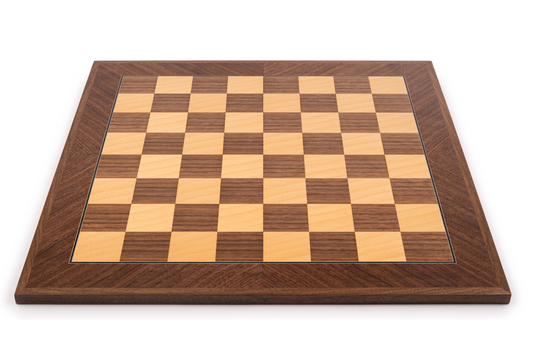 Rechapados Ferrer Deluxe Walnut Diagonal Chess Board (L)