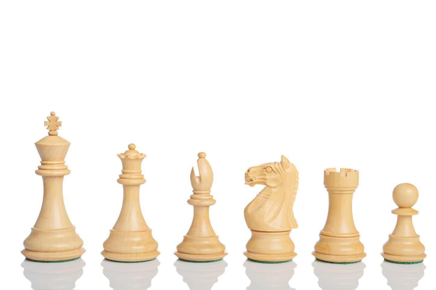 Supreme Staunton Chess Pieces (4.00")