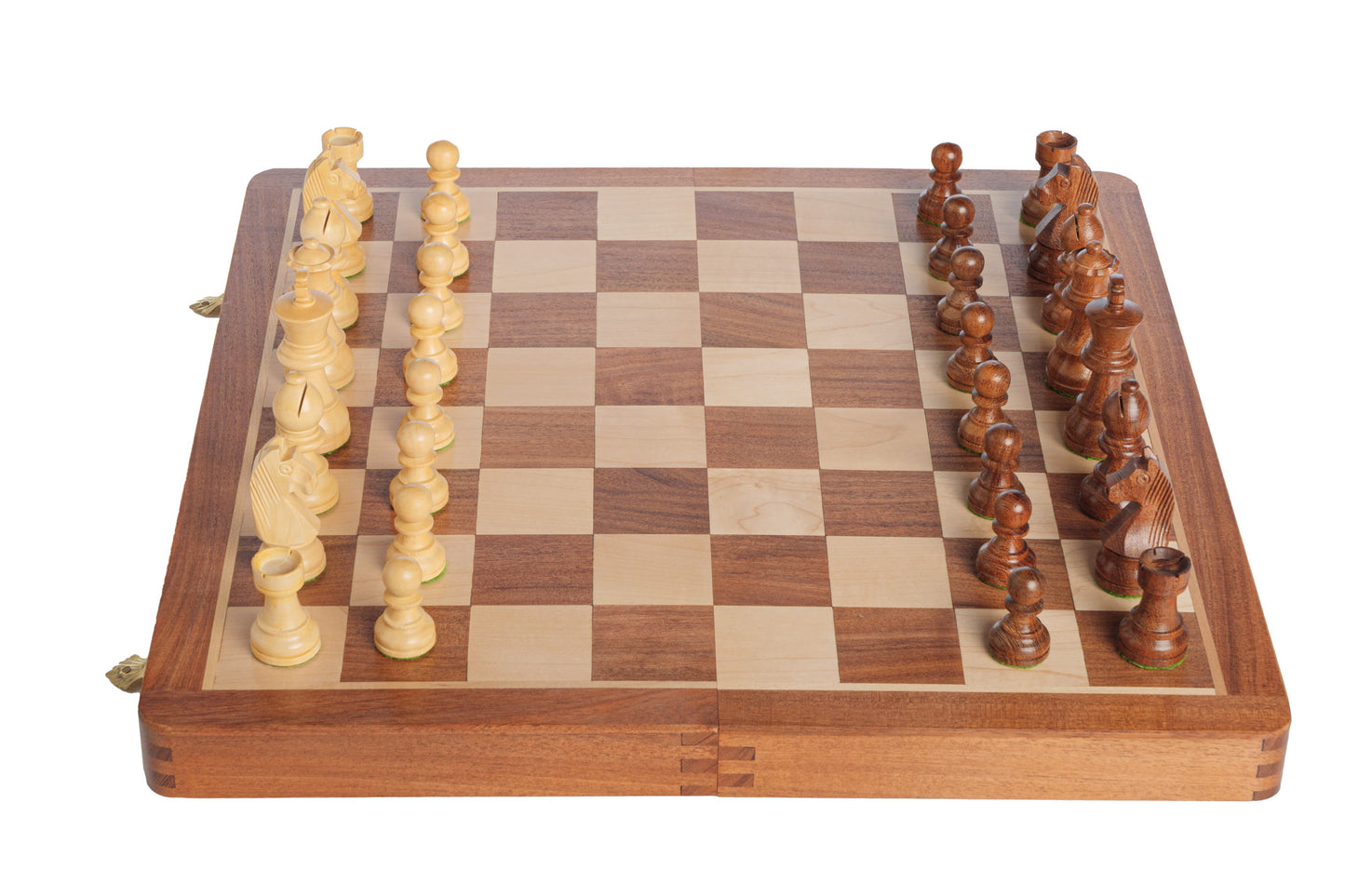 Non-Magnetic Folding Chess Set