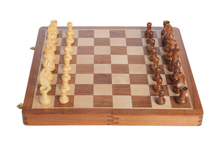 Non-Magnetic Folding Chess Set