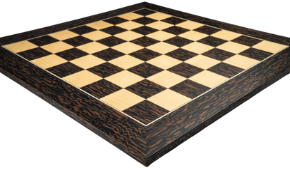 Rechapados Ferrer Deluxe Tiger Ebony Chess Board (XL)