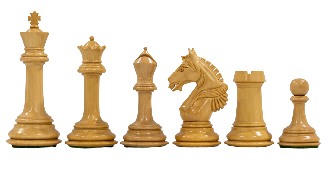 Parthenon Design Chess Pieces (4.25")
