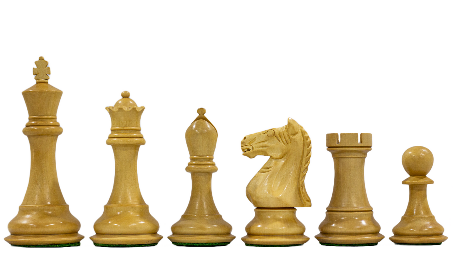 Supreme Staunton Chess Pieces (4.00")
